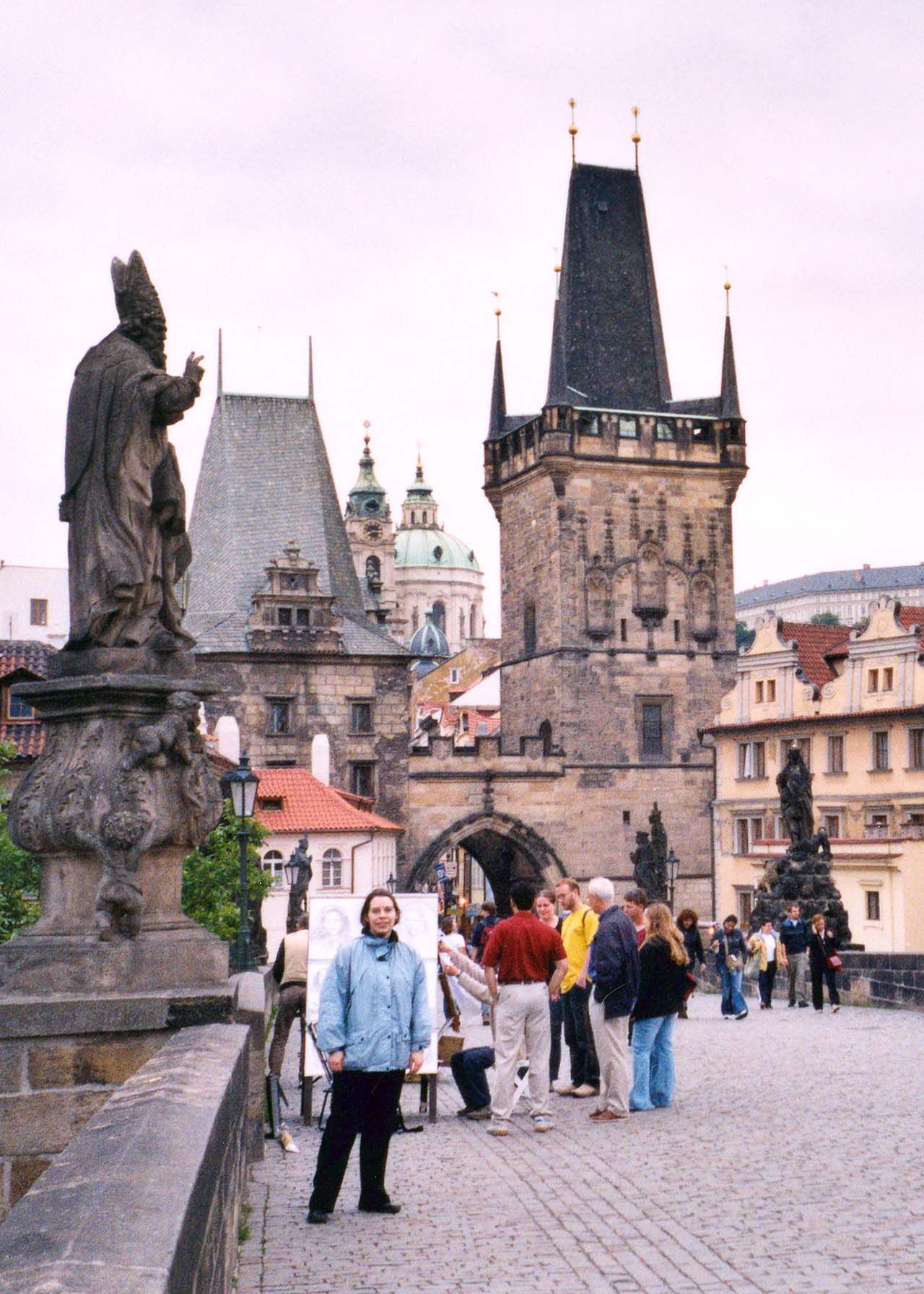 Catherine en voyage à Prague