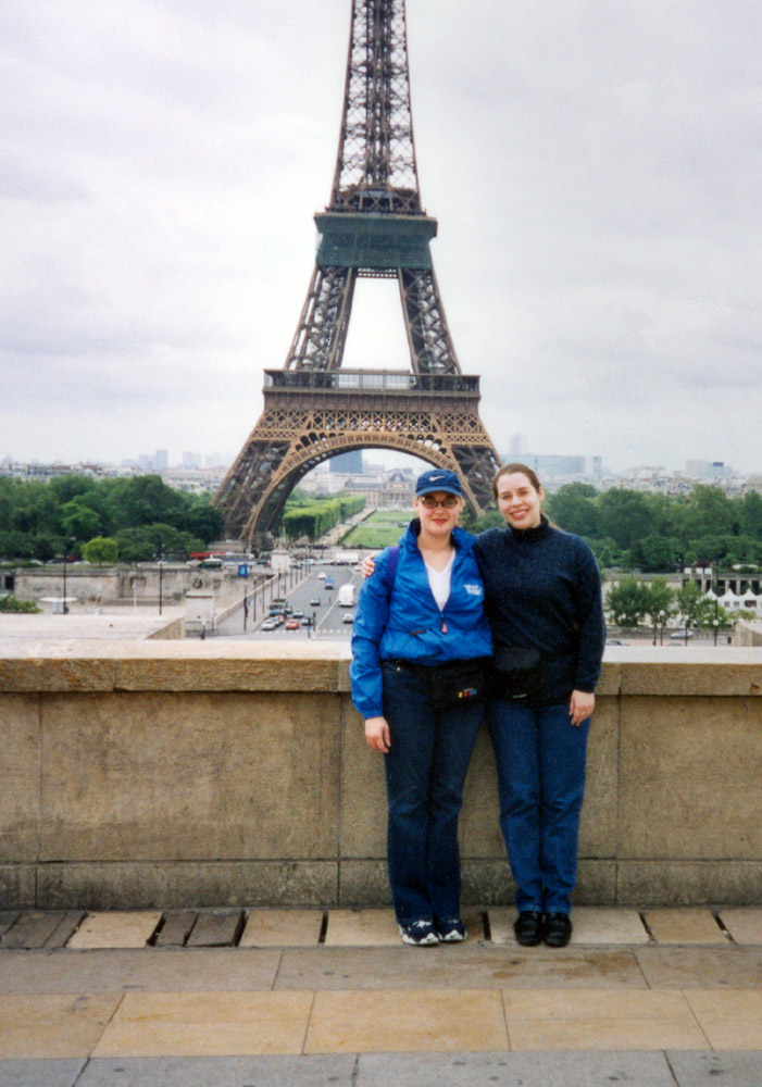 Voyage à Paris en juin 2001 avec Gen